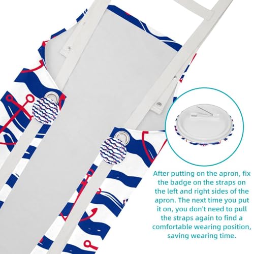 Tablier pour restaurant et bistrot protection anti-taches - 5