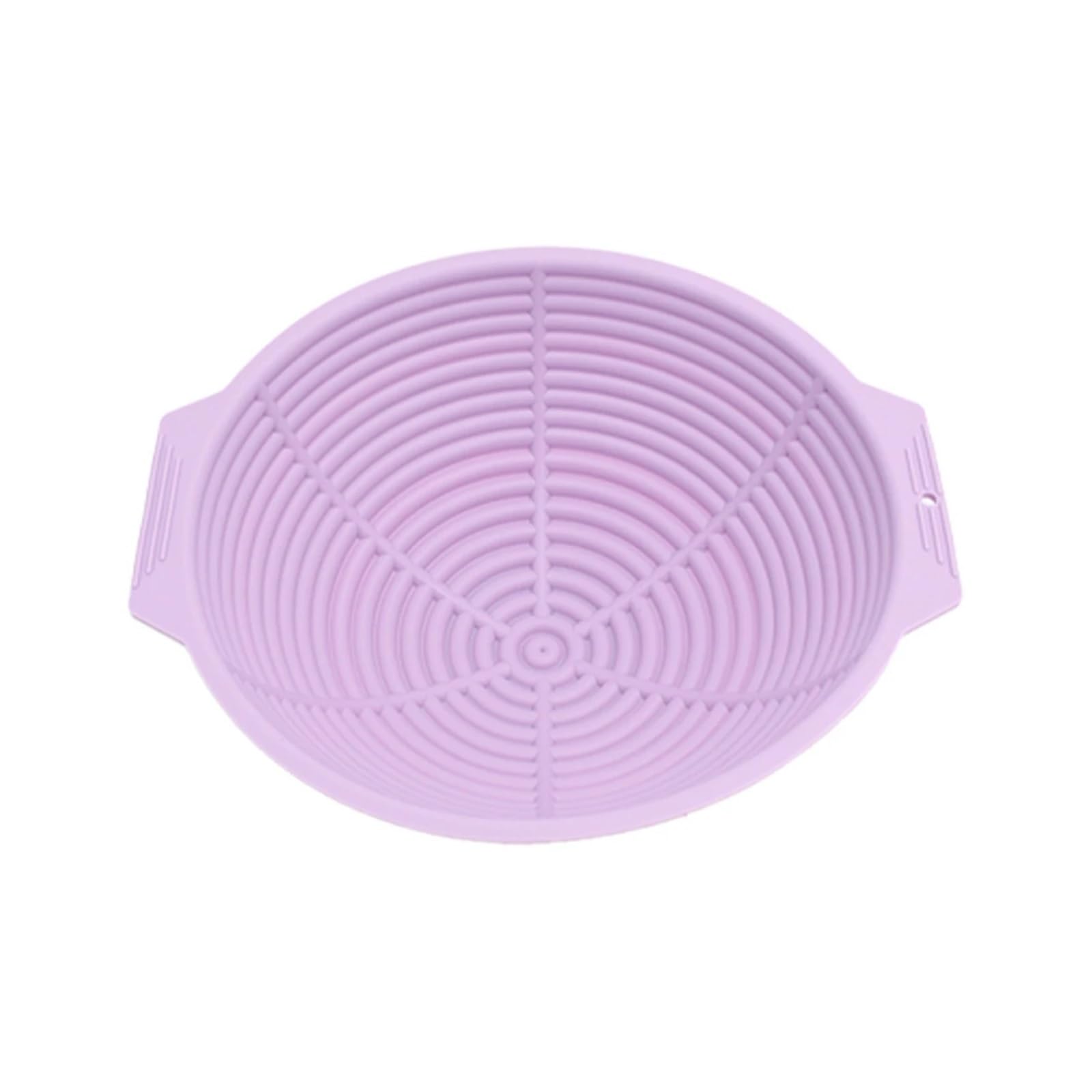 bread proofing basket, 1Pc Basket Collapsible Silicone For Sourdough Baking For Bread(Purple,Circle)
