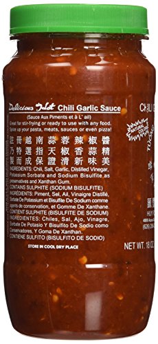 Image of Huy Fong Chili Garlic Sauce, 18-Ounce (Pack of 3)