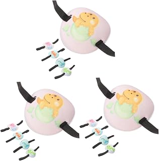 Healvian 15 Pcs Ambliopia Ciclope Tapa-Olho Para Olho Preguiçoso Almofada De Olho Óculos Tapa-Olho De Olho Único Óculos De Proteção Para Os Olhos Óculos Criança Algodão De Grampo