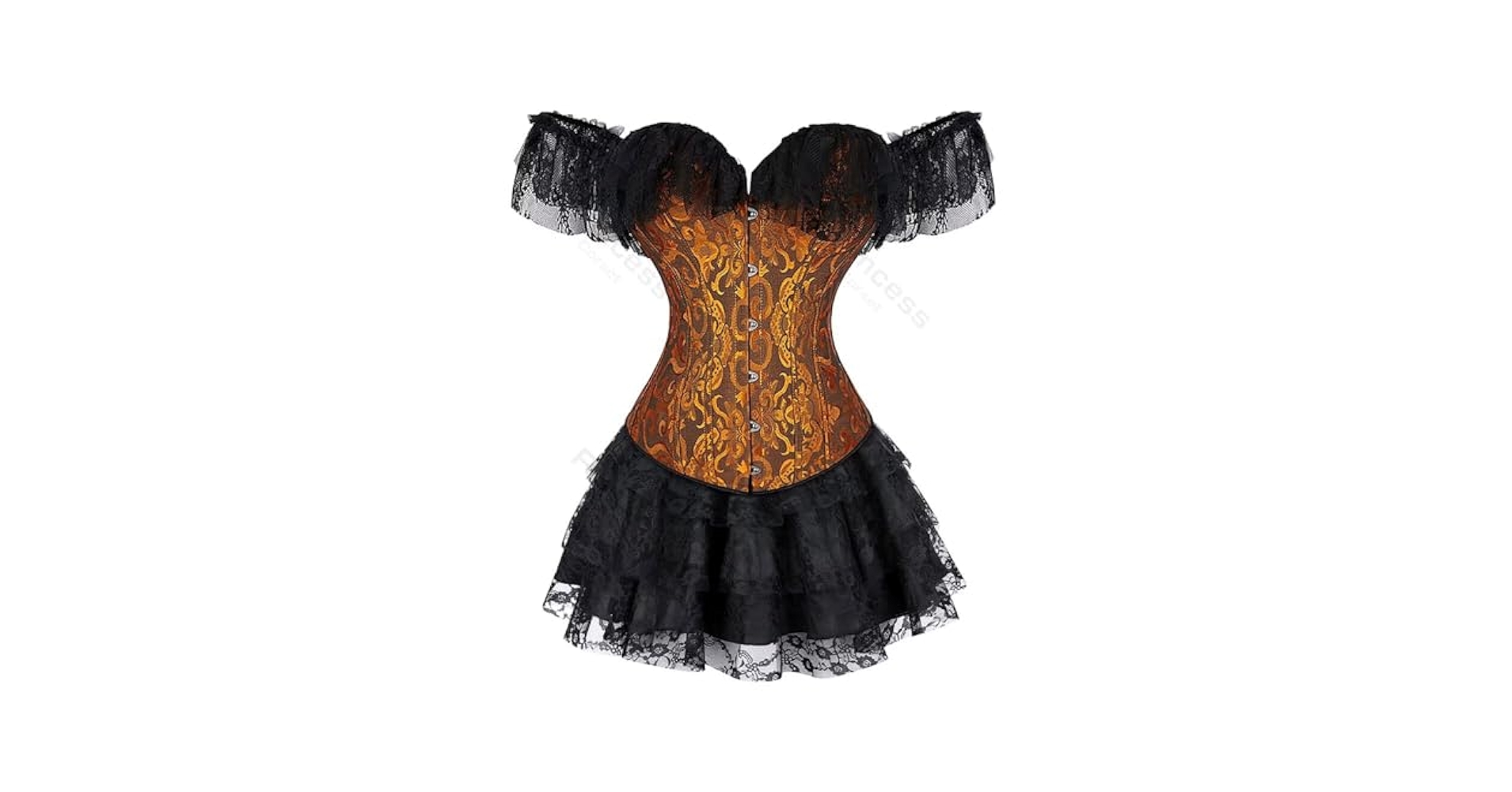 Amazon.com: Corset for Women Skirt Set Top Plus Size Outfit