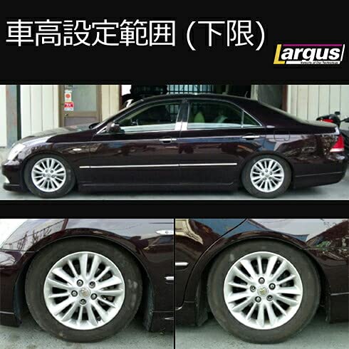 Amazon | Largus ラルグス 全長調整式車高調キット SpecS トヨタ用