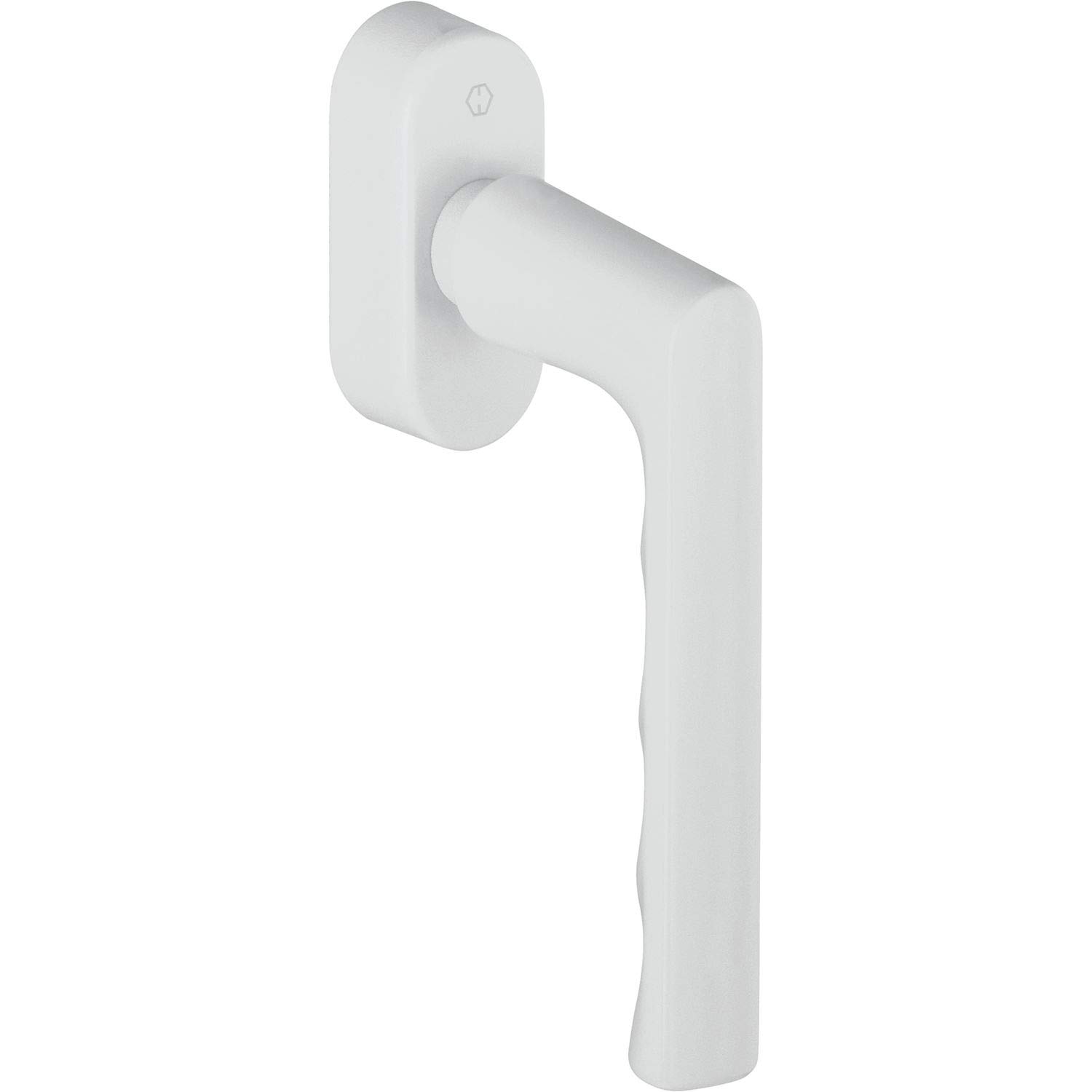 Hoppe White Hamburg-Secu Forte 11701353 Window Handle 90° Vk 32-42