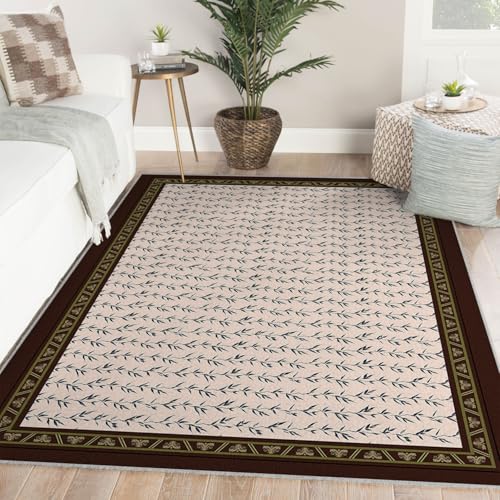 Tapis à poils bas doux et douillet 60x120cm pour fort trafic