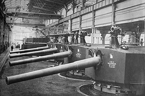 Vikers Works Naval Construction Manufactures Battleship guns and turrets Poster Print by unknown (18 x 24)