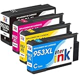 Starink para HP 953 953XL Cartuchos de tinta Multipack : Fácil de instalar y utilizar; 24 meses de vida útil. Los chips garantizan una compatibilidad perfecta; las tintas de alta calidad garantizan una impresión suave, colores vivos y documentos claros.