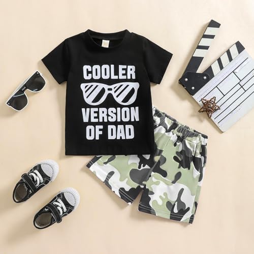 Toddler Baby Boys Clothes Set Short Sleeve T-Shirt and Shorts Summer Outfits2