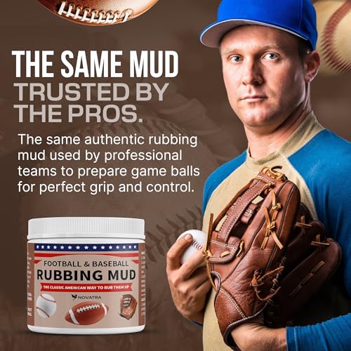 NOVATRA – Football Mud - Baseball Mud - Football Mudding & Conditioning Kit - Baseball & Football Rubbing Mud – Professional Break in kit for Better Grip and Control by NOVATRA - Image 6