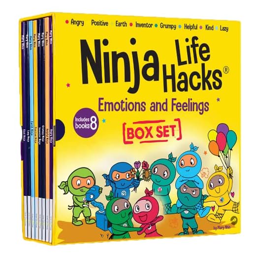 Ninja Life Hacks Emotions 8-Book Set