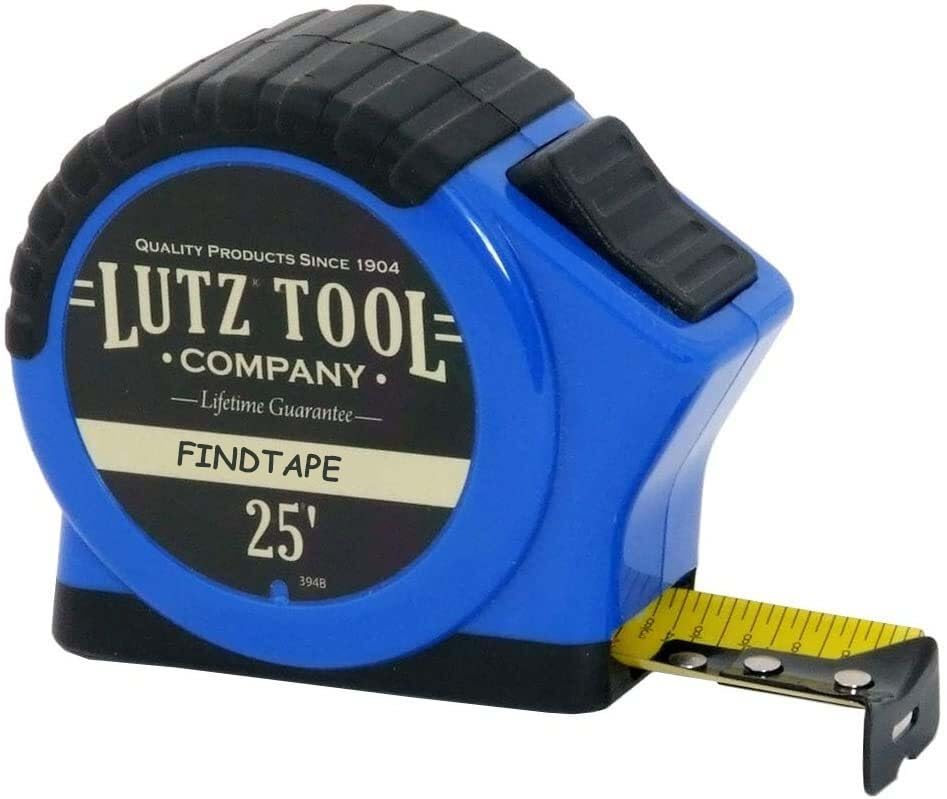 Lutz Tool cinta métrica de 25 pies color azul miniatura 1