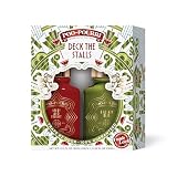 Picture of Poo-Pourri Deck The Stalls Gift Set, Berry and Bright 2 Fl Oz and Balsam Bum 2 Fl Oz - Cranberry, Cinnamon, Balsam Fir and Cedarwood