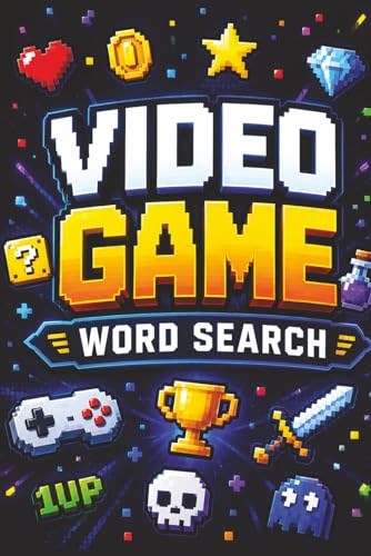 Video Game Word Search Puzzle Book: Word Searches with Easy to Read Print about Video Game Terms, Arcades, Consoles and More | 6x9 inches, 110 pages | 50 + Puzzles … Gifts for Vacations, Holidays and Free Time image 2
