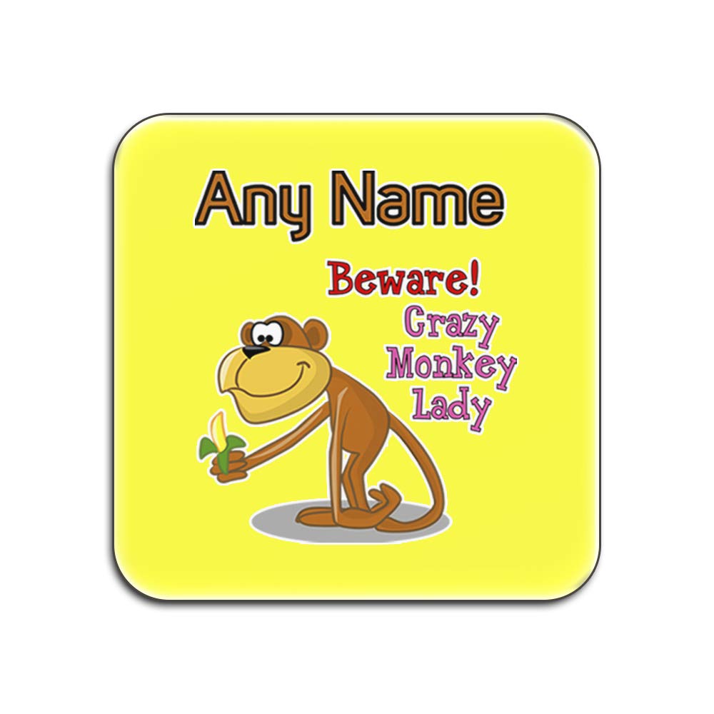 Sous-verres Crazy Monkey Lady parfaits pour égayer vos apéritifs entre amis