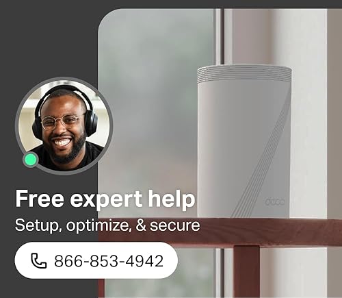 Miniatura 4 de TP-Link Deco BE63 Tri-Band WiFi 7 BE10000 Sistema de malla para todo el hogar - 6-Stream 10 Gbps, 4 puertos 2.5G con cable de retroceso, 4 antenas
