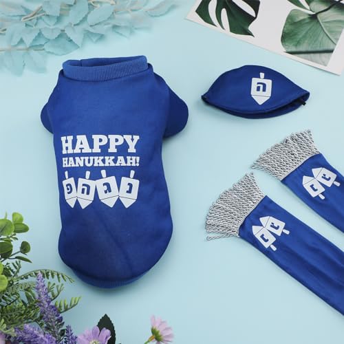 Disfraz Hanukkah para Perro Mediano Paterr 3 piezas miniatura 3