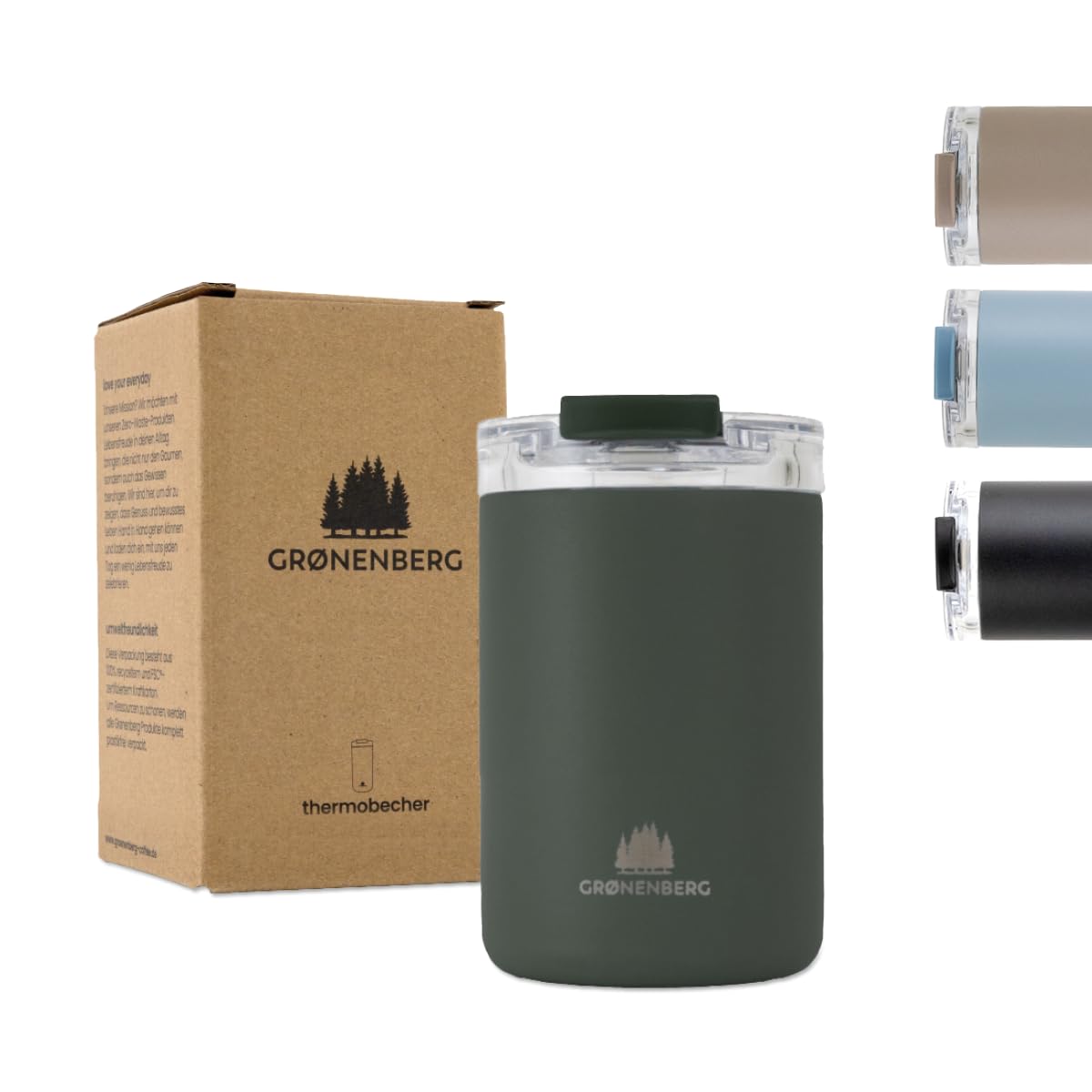 Groenenberg Travel Mug, Forest, 350 ml
