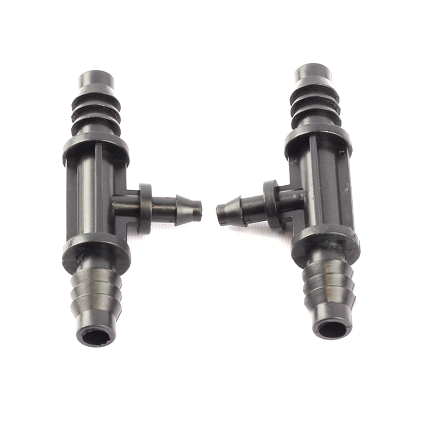 Cector de la Manguera 50 stücke 8~9 bis 4mm Garten Wasserrohr Stachelverbinder landwirtschaftliche Tropf Bewässerungsrohr reduzieren T-Shirt-Stecker Gartenarbeit Wasserzubehör