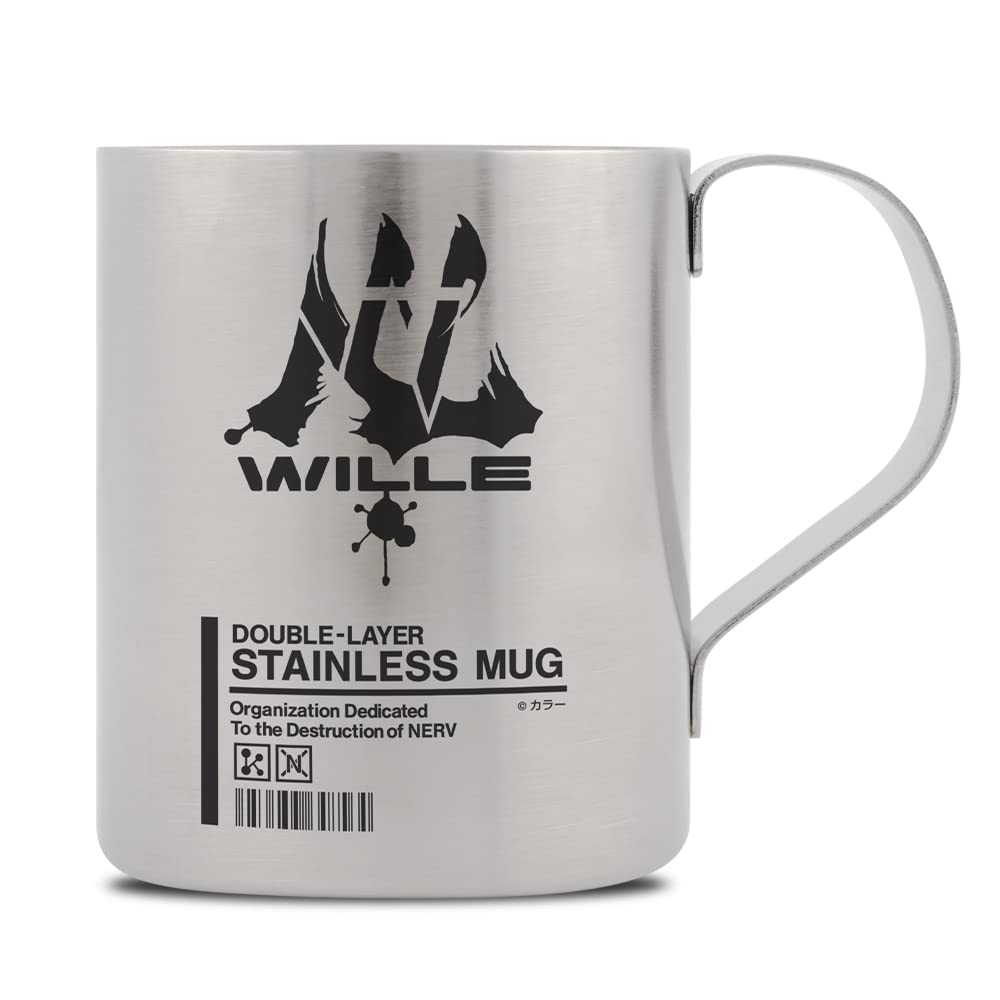 ■ エヴァンゲリオン≪マグカップ　2個≫LUMINE　Eva　ルミネ Amazon.co.jp: 【公式】コスパ EVANGELION WILLE 二層ステンレス
