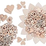 Einfach zu DIY: Es gibt unzählige Möglichkeiten, diese Holzherzen zu personalisieren, sie eignen sich zum Malen, Dekorieren oder einfacher Skulptur, man kann DIY nach Ihren eigenen Bedürfnissen.