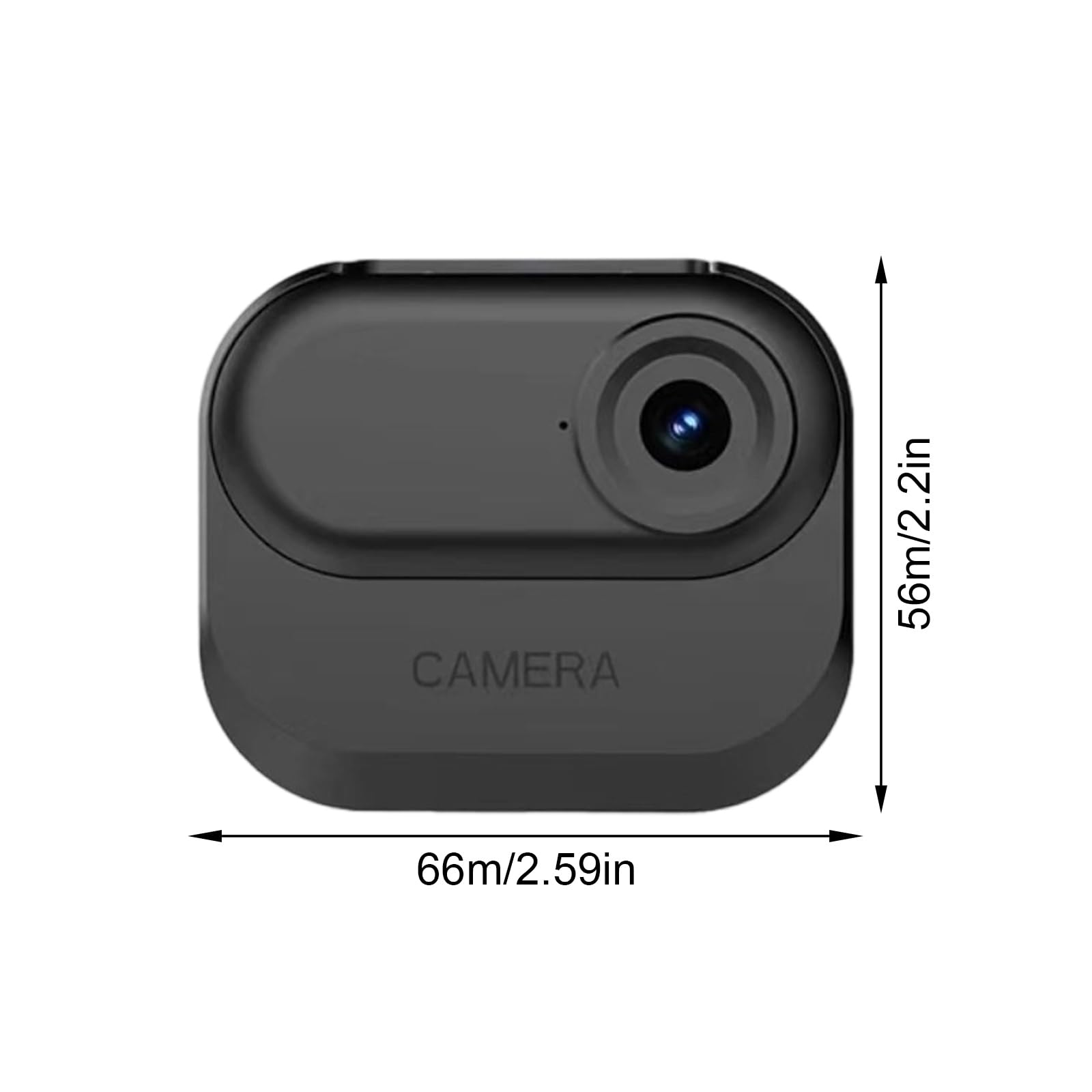 Action camera antiurto con da 150° e batteria da 2, 5 ore per supporti per/sci e bici magnetica