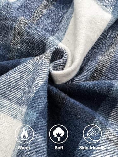 Image of JEMLDL Mens Flannel Plaid Shirts Jackets