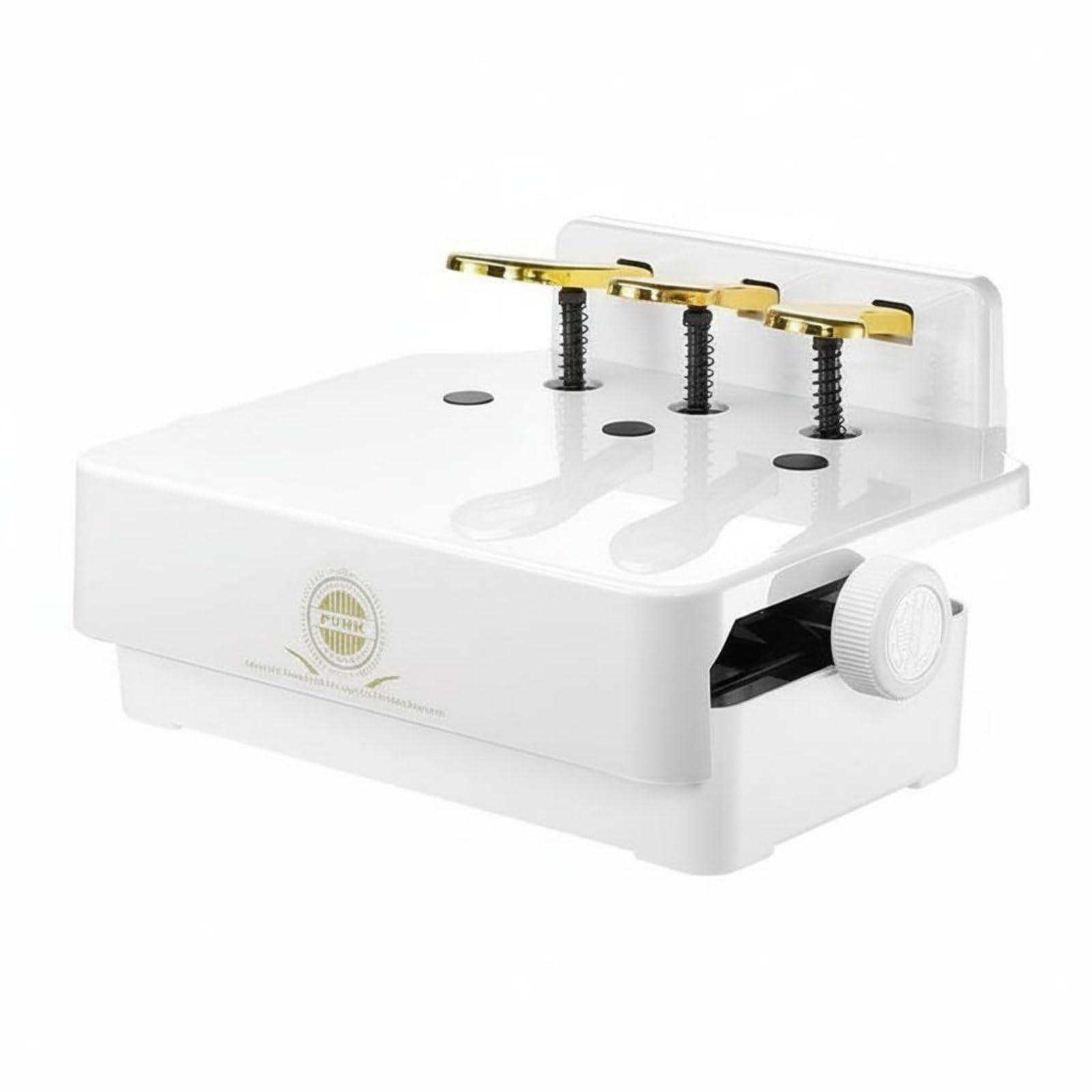 Piano Pedal Riser Accessorio Pedale Pianoforte per Bambini Struttura Regolabile Base in Ferro Adatto per Pratica Domestica Formazione Musicale, Bianco