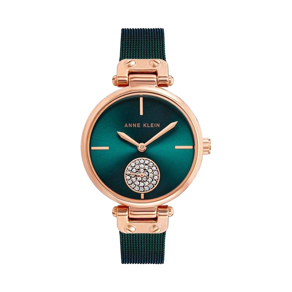 Anne Klein New York Analog Green Dial Womens Watch-AK3000RGTE (B0B183LLR2) Amazon Price History, Amazon Price Tracker