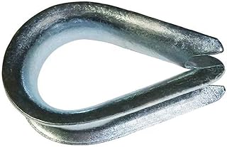 2.75 in. Galvanized Steel Wire Rope Thimble