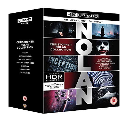 Christopher Nolan Collection [4K Ultra-HD] [2018] [Blu-ray]