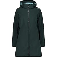 CMP - Parka in softshell da donna con cappuccio removibile, Eden
