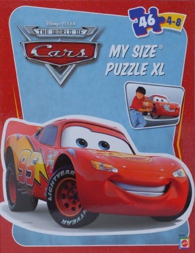 Disney Pixar Cars – Puzzle My Talla XL 46 piece Lightning McQueen ...