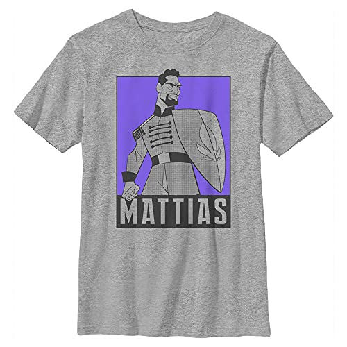 T-shirt de sport garçon Disney Frozen 2 Mattias en maille gris clair XS