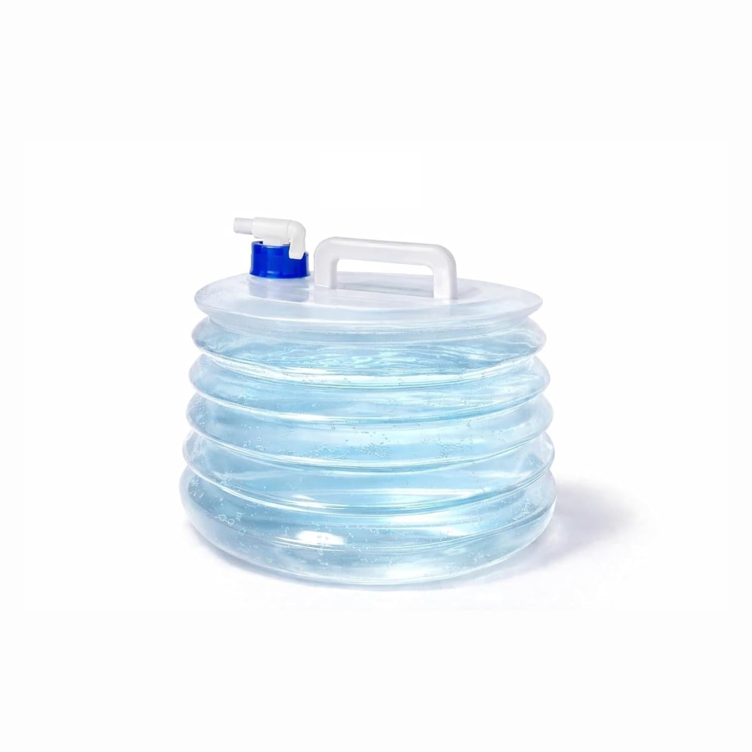 Collapsible Water Container with Spout and Handle – 5L/10L Portable Foldable Water Jug (15Litet=r)-image-37