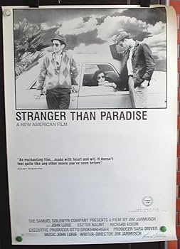 当時物！1984年製 ストレンジャーザンパラダイス ジムジャームッシュ ポスター 限定2枚】STRANGER THAN PARADISE（ストレンジャー・ザン