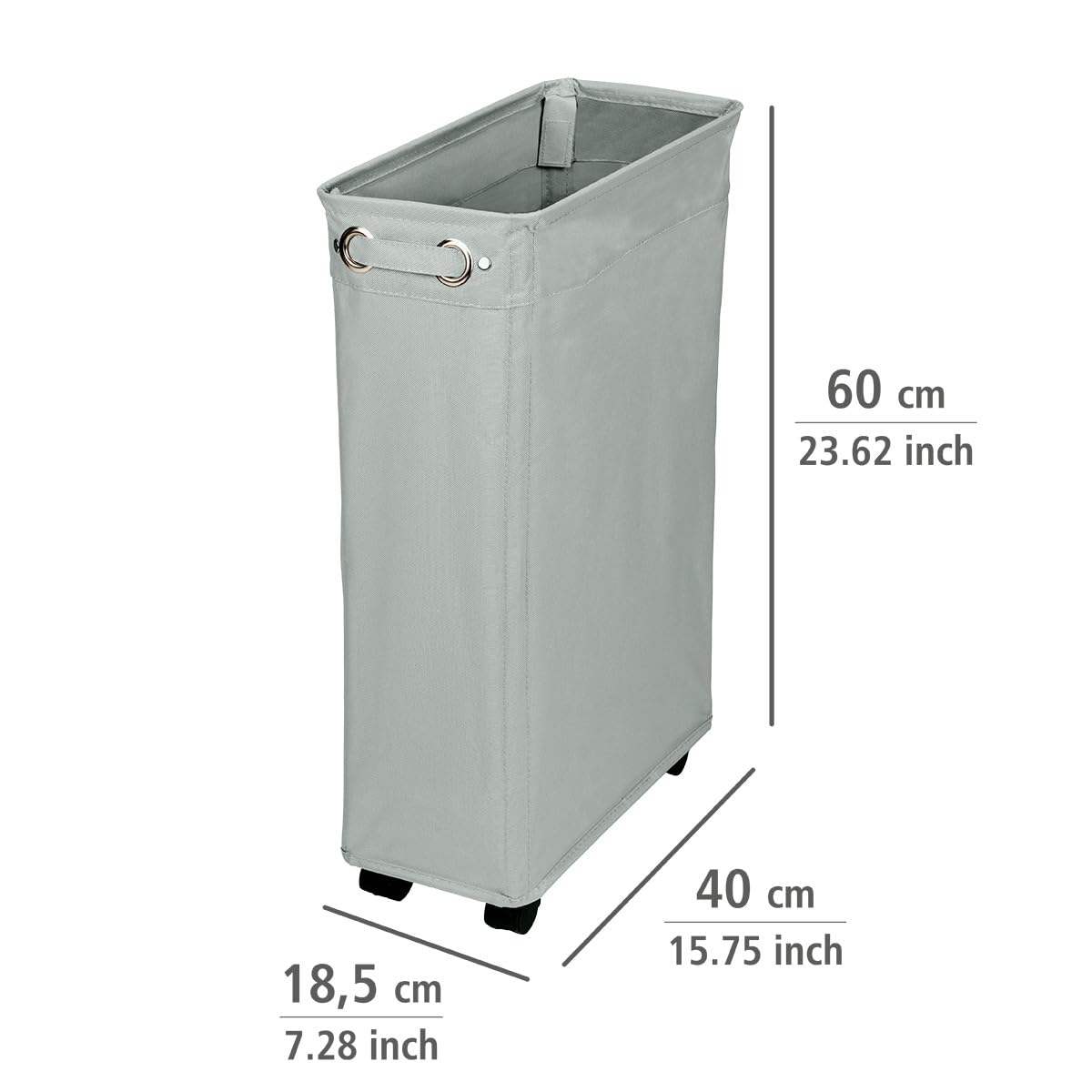 Curver Softex Wasmand - 45 liter - 57x37x27cm - Taupe – vtwonen