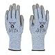 TK Gloves SHARK BLUE/Montage-Handschuhe Schnittschutz/Größe 10, 12 Paar/Montagehandschuhe/Schnittfeste Handschuhe Arbeitshandschuhe