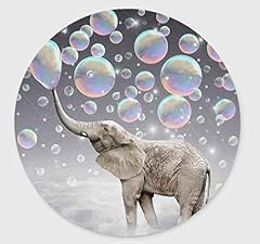 Elephant Blowing Bubbles