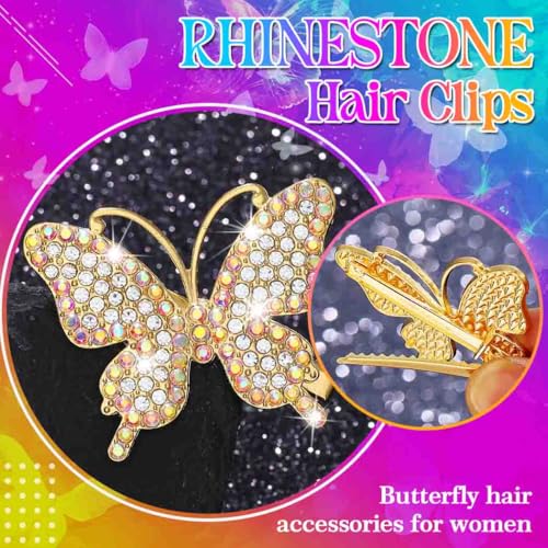 Pinzas de Mariposa Doradas Pack de 2 miniatura 4