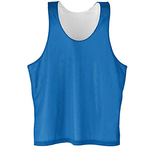 Reversible Tricot Mesh Lacrosse Tank - Royal - S/M
