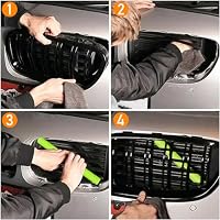 TTCR-II 2PCS Frontgrill Einsatz Kompatibel mit BMW 1 2 3 4 5 6 7er – Ansicht 7