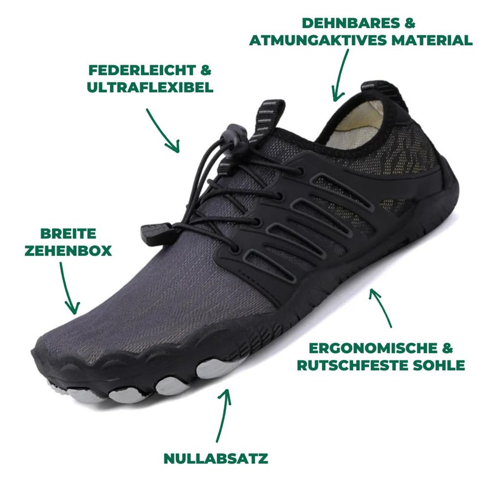 Orthopädische Barfußschuhe PRO 2.0 Waten Angeln Schuhe Männer und Frauen rutschfest Barfuß-Schuhe