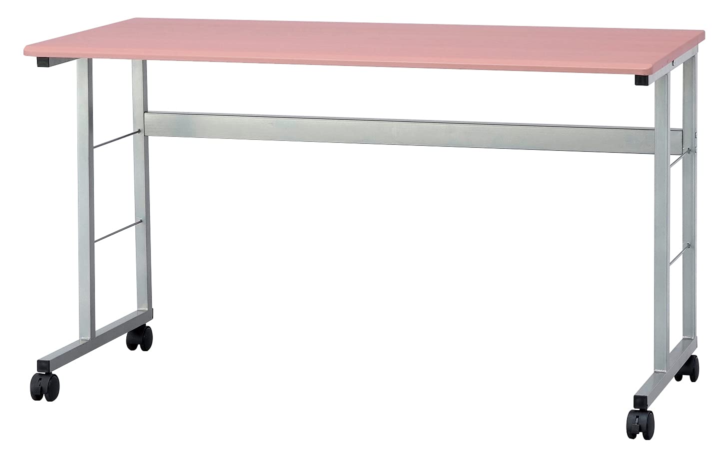 キャスターデスク ナカバヤシHEC-1260 送料込 Amazon | ナカバヤシ キヤスターデスク 120×60cm ナチュラル木目 HEC