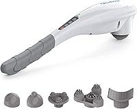 RENPHO Cordless Rechargeable Handheld Back Massager - Powerful Vibration for Neck, Shoulders, Legs, Feet & More