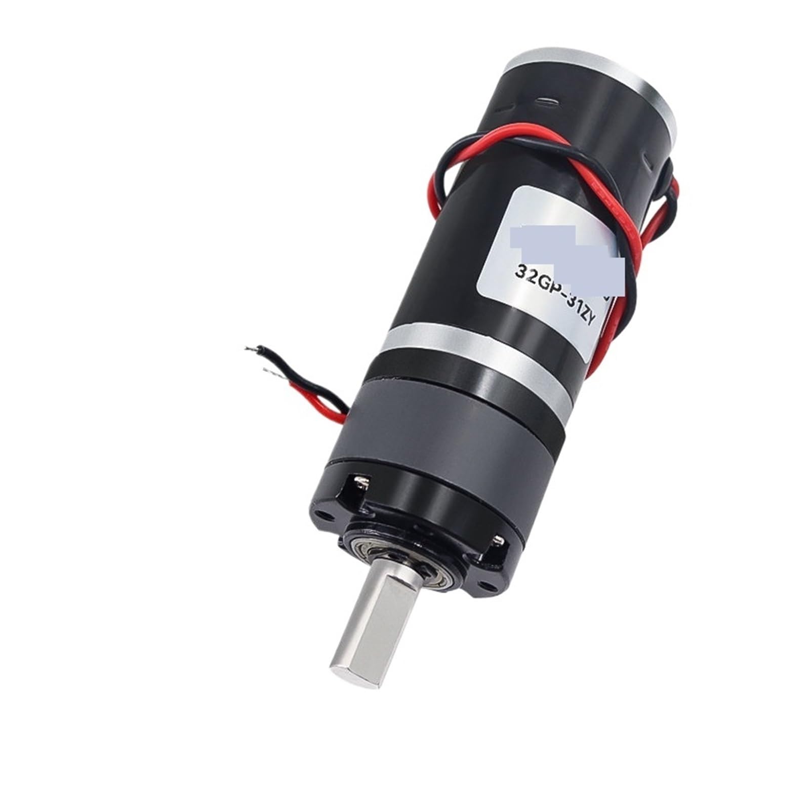 MUYTQAERG Motor Planetary Reduction Brush 32GP-31ZY 12V~24V Large Torque Adjustable Forward and Reverse with Fixed Bracket DC(12v,11RPM)