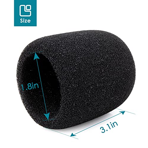 YOUSHARES SoloCast Pop Filter - Professional Windscreen Microphone Cover Foam Compatible with HyperX SoloCast USB Mic to Reduce Noise - Image 3