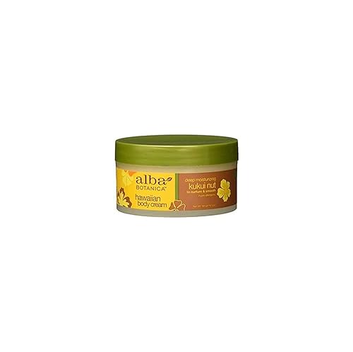 Alba Botanica Hawaiian Nuez de Kukui Crema Corporal – 6,5 oz