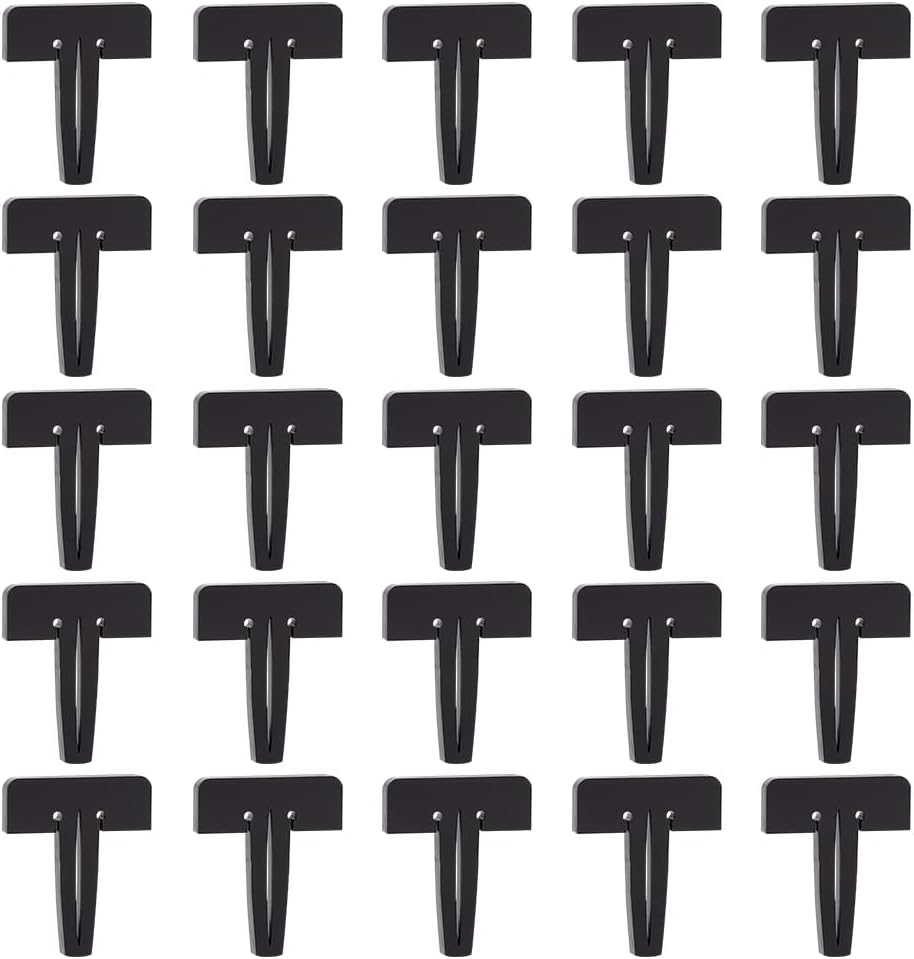 BENECREAT 25 Pcs Acrylic Honeycomb Tray Pins Laser Engraving Crumb Tray Pins Hold Down Pins with Laser Cutter and Engraver Machine for Accessories Compatible