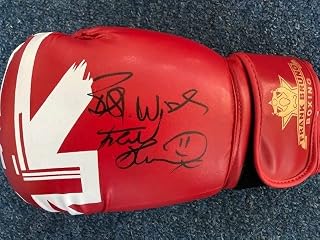 Frank Bruno Signed Boxing Glove