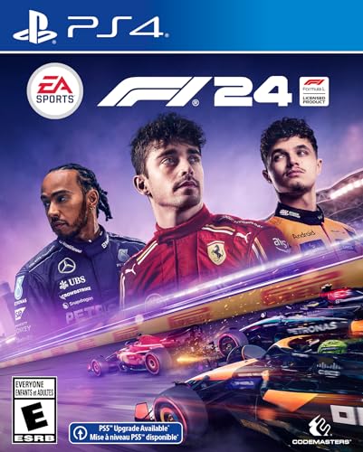 F1 24 jeu vidéo de simulation de formule 1 automobile PS4