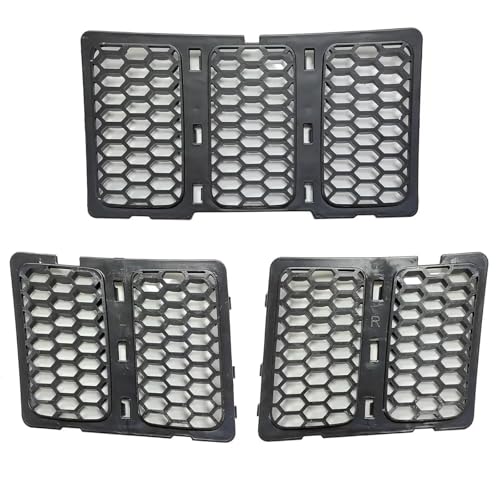 Rejilla delantera coche con inserto frontal de panal para Grand Cherokee 4